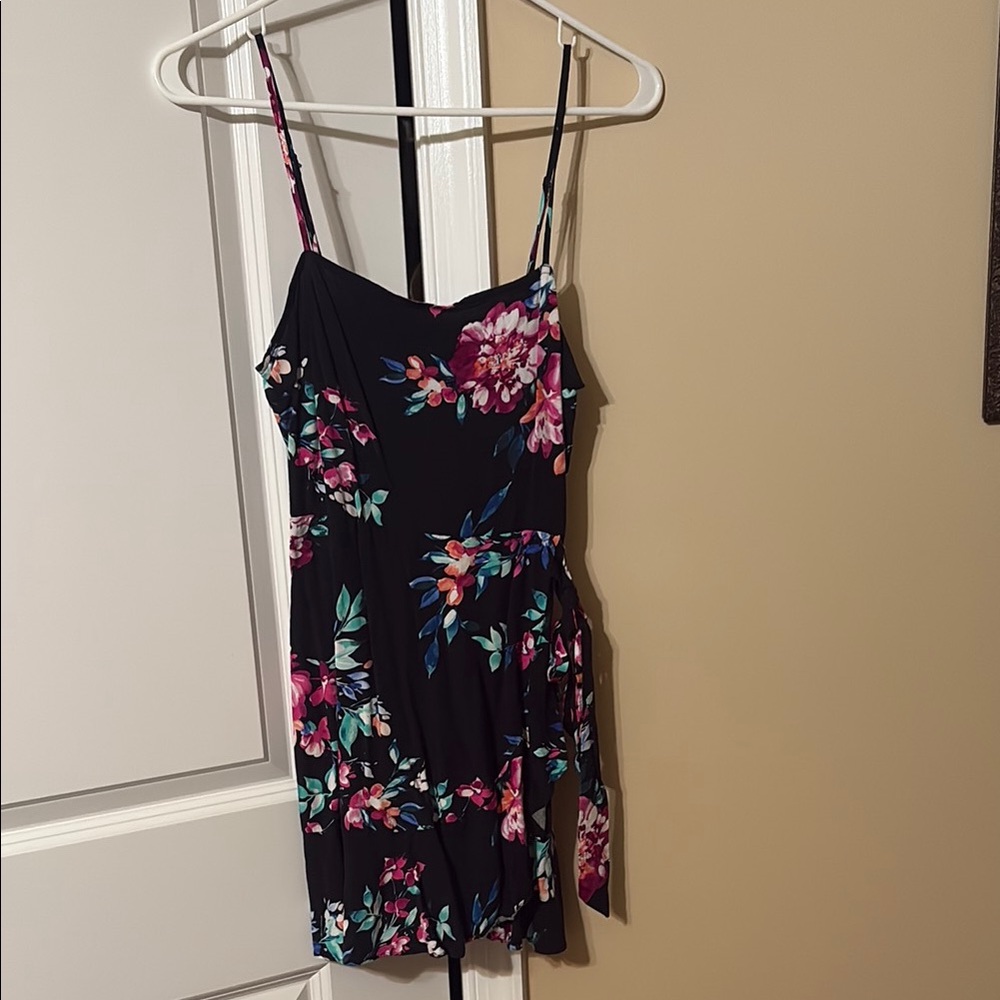 Floral Spaghetti Strap Dress